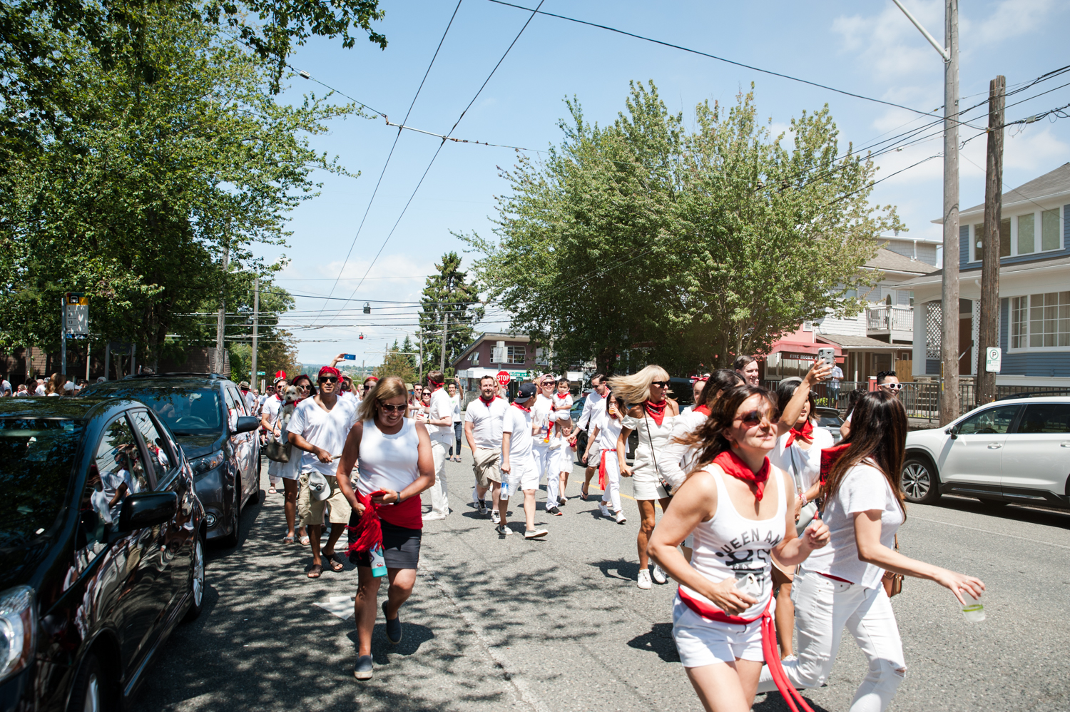Photos The 10th Queen Anne Running of the Bulls was a sight to behold