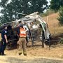 Bark dust truck crash injures three in West Linn