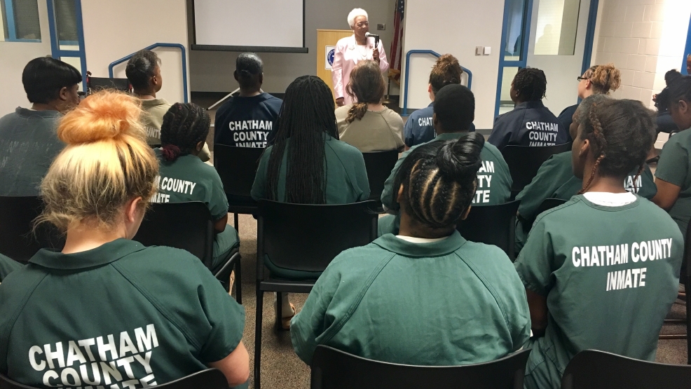Martin Luther King Jr S Sister In Law Visits With Inmates At Chatham
