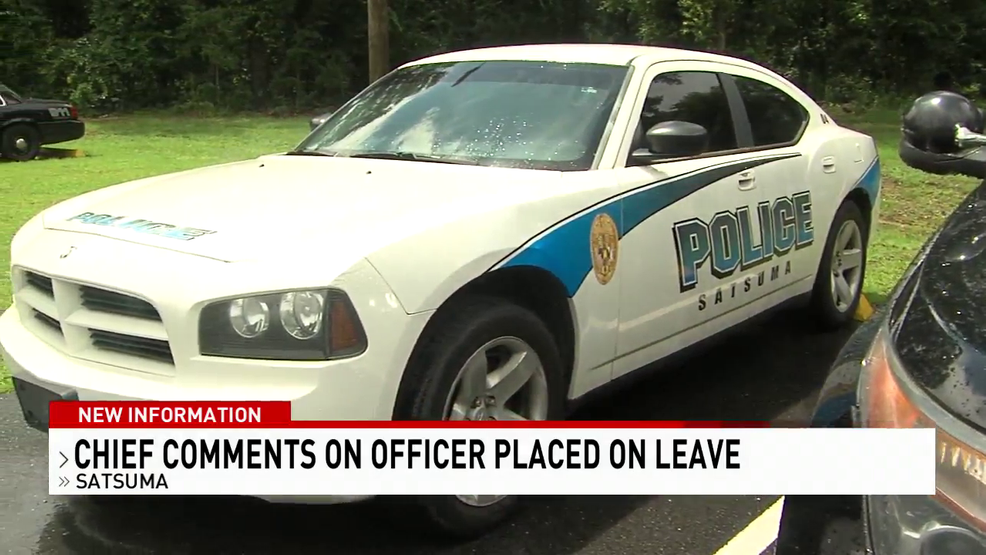 Satsuma police chief speaks after officer is placed on leave for