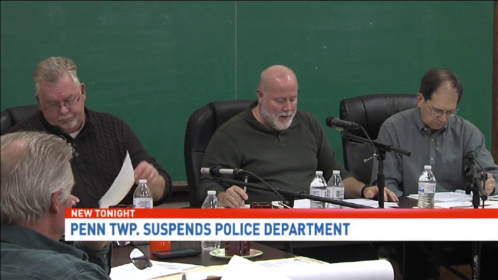 Penn Township suspends police department, opts for State Police