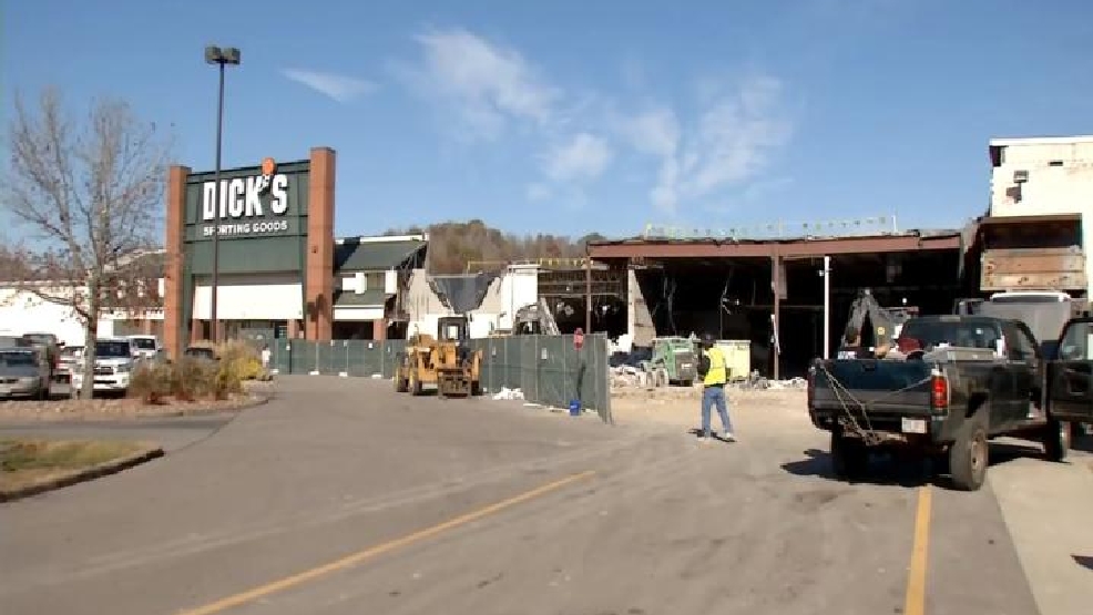 Construction begins on Field and Stream at Huntington Mall WCHS