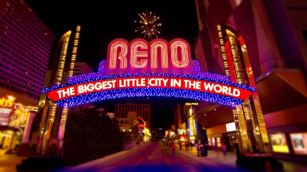 Reno arch goes blue for National Law Enforcement Month KRNV