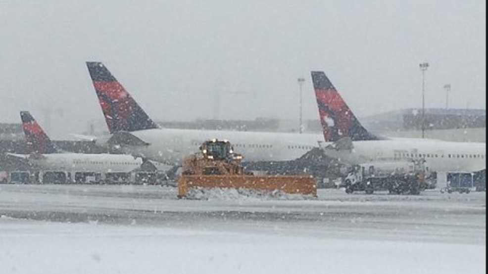 About 90 delays 7 cancellations at SLC Airport as crews battle snowy