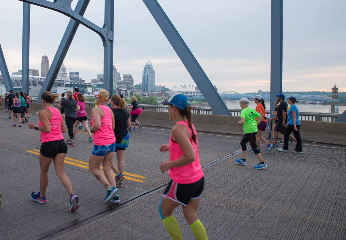 the 20th flying pig full and half marathons were held on sunday