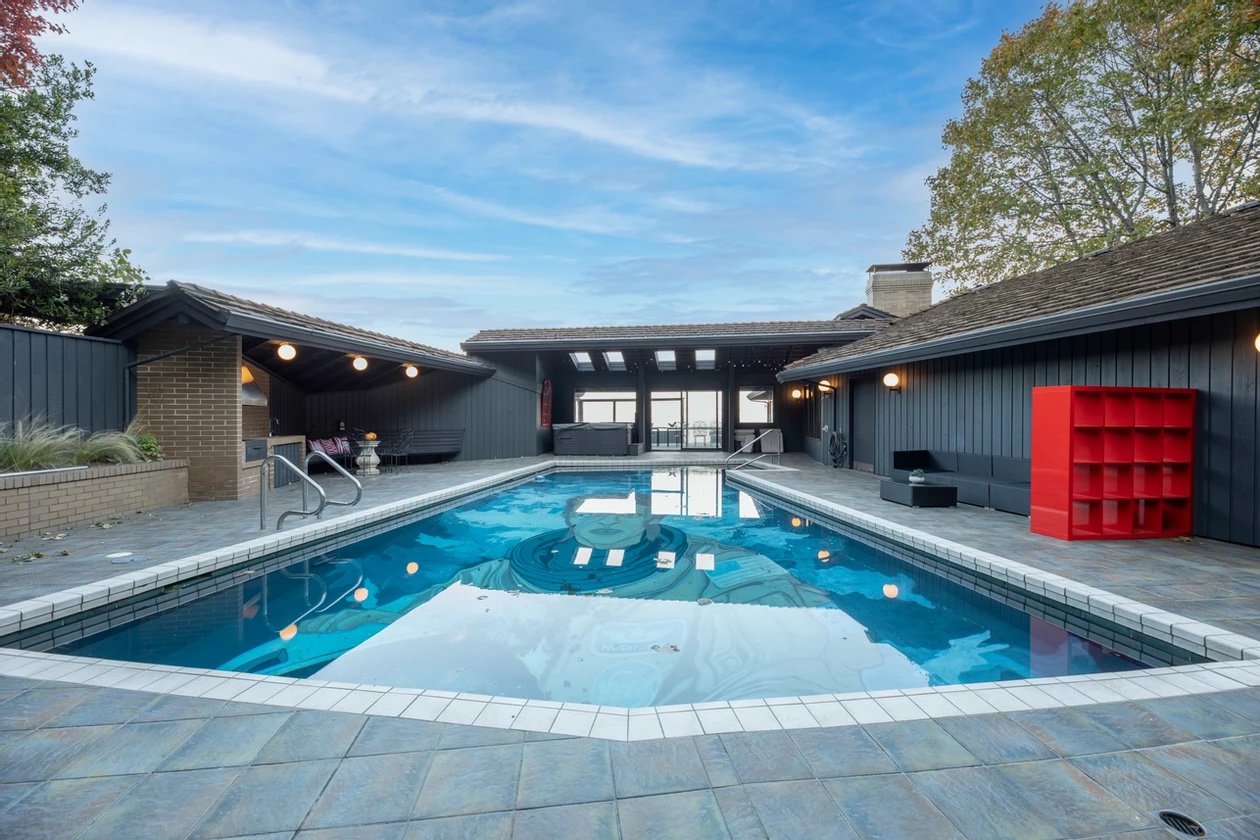 Photos 3.5M Vashon Island home boasts David Bowie pool Seattle Refined