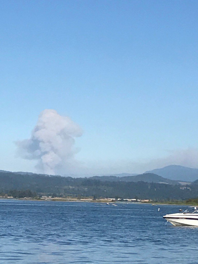 PHOTOS Fire ravages Eagle Creek area in the Columbia River KATU