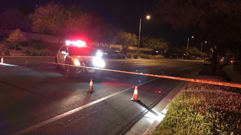 Pedestrian killed in crash in Summerlin near Pavilion Center and Alta