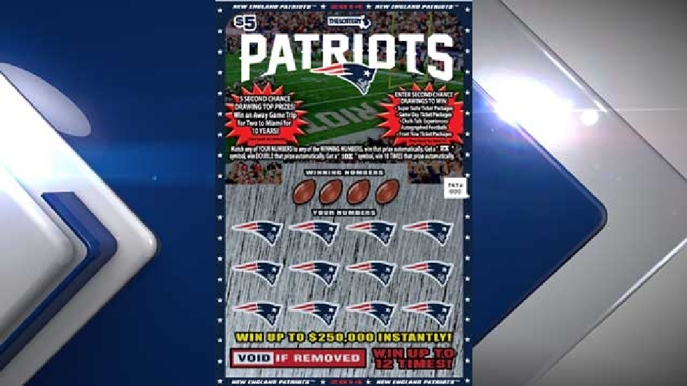 Mass Lottery announces New England Patriots scratch ticket game WJAR