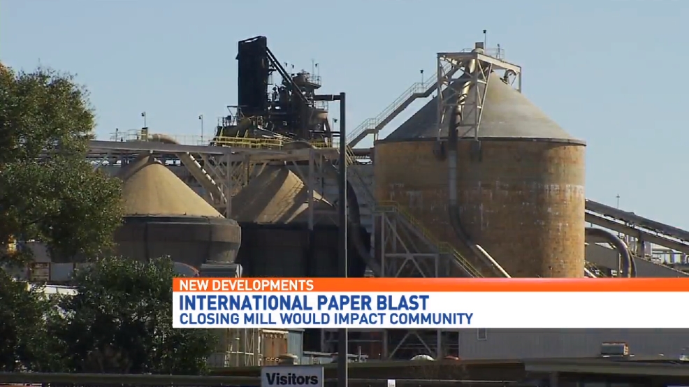 International Paper mill's temporary closing impacting community WEAR