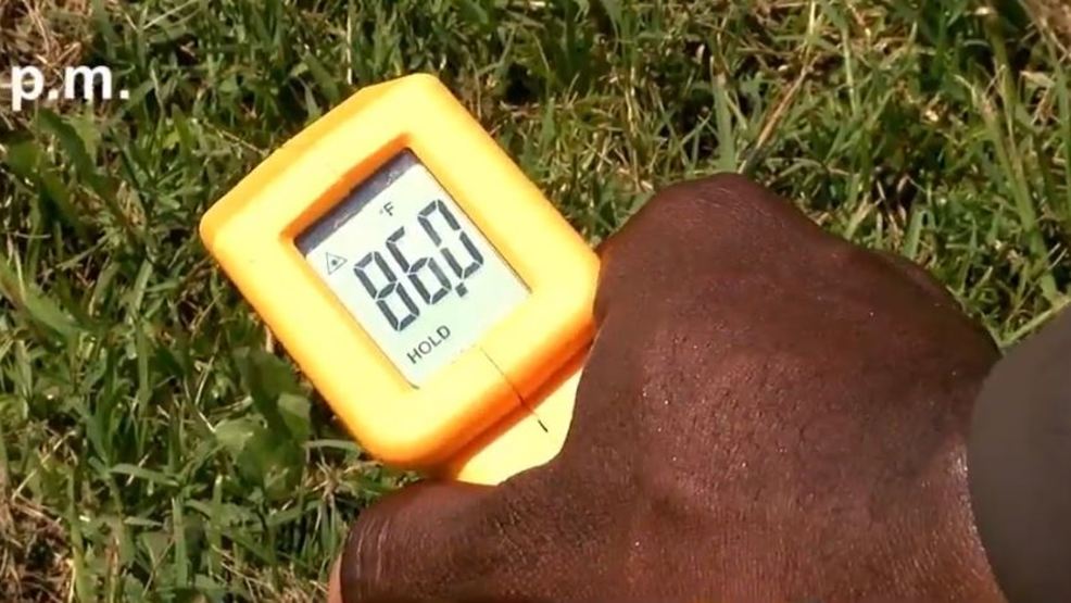 Too hot to touch WPDE