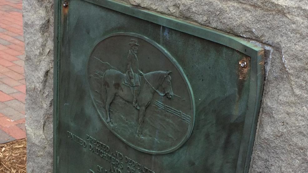 Robert E. Lee Memorial Vandalized in Asheville Confederate Monuments
