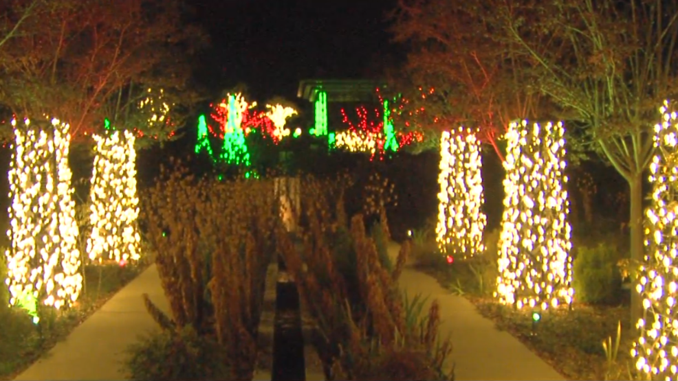 Tulsa Botanic Garden Opens Garden Of Lights For The Holidays Ktul
