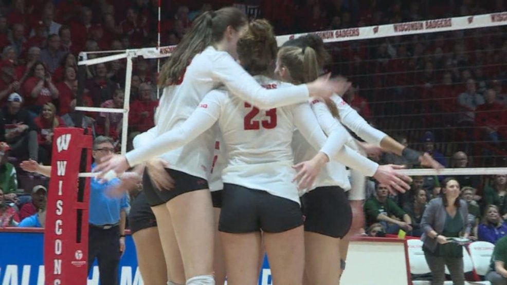 Badgers Volleyball claims topfour seed in NCAA Tournament WMSN