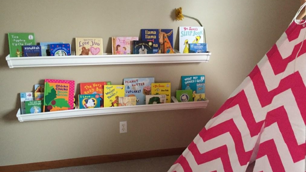 Mommy Matters DIY Gutter Bookshelves WICS