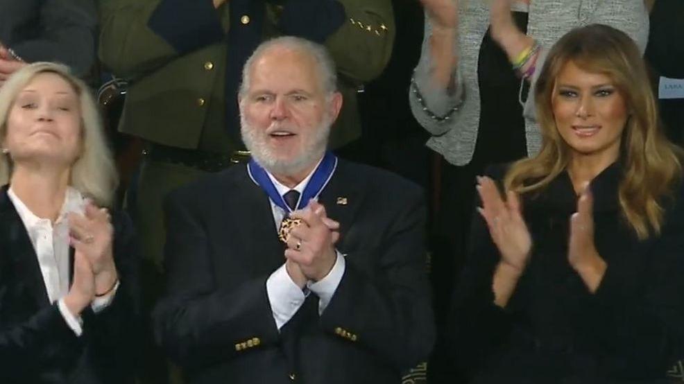 rush limbaugh medal of dom surprise