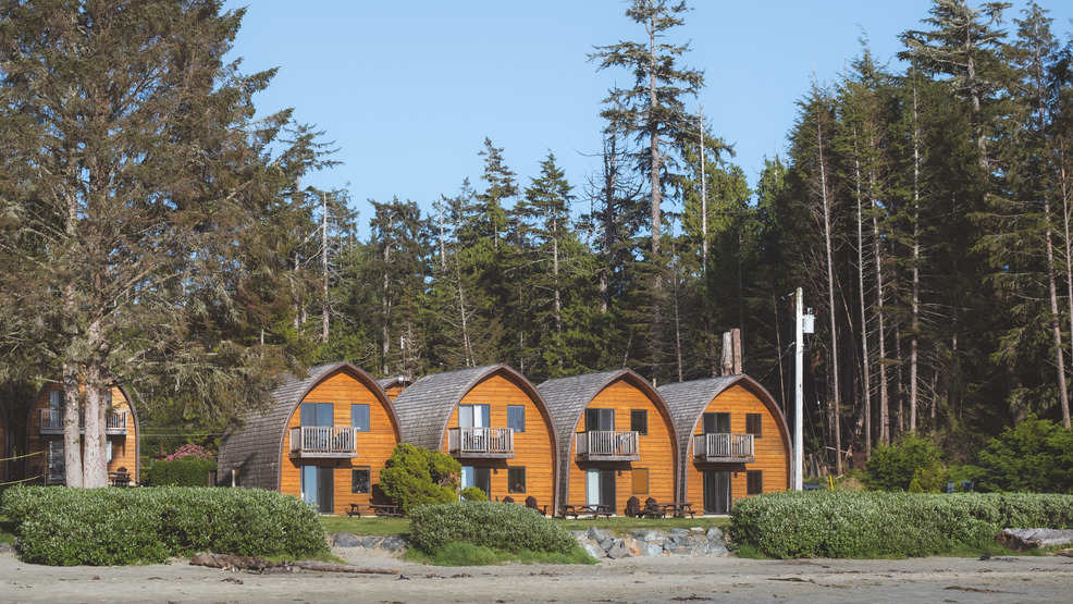 Photos Stay In Beehive Cabins At Tofino S Ocean Village Resort