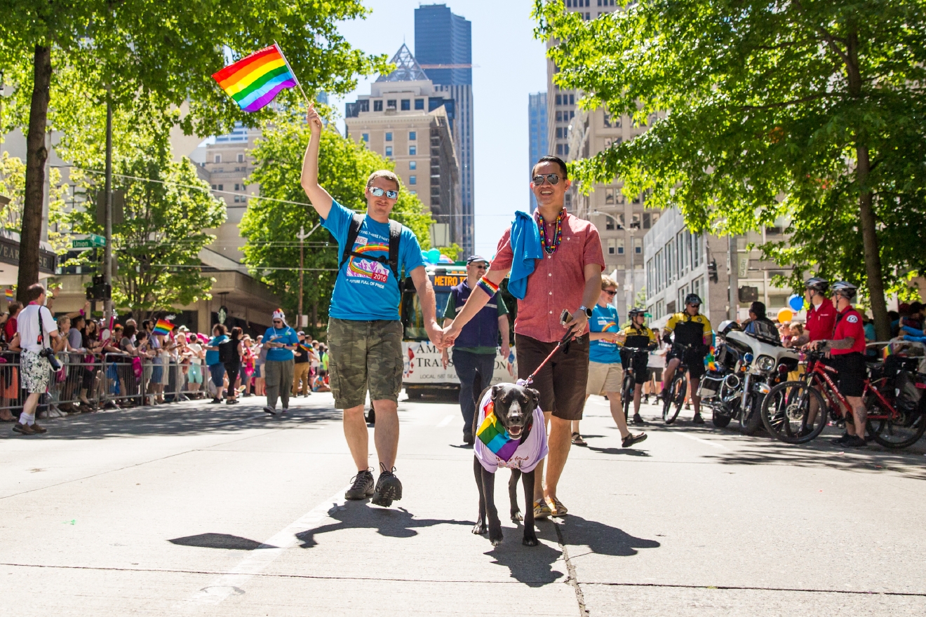 Photos Seattle celebrates at 2016 Pride Parade Seattle Refined