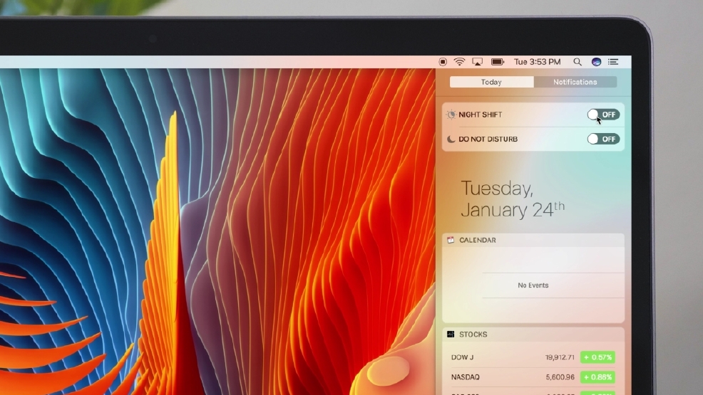 The MacBook's screen won't screw up your ZZZs anymore