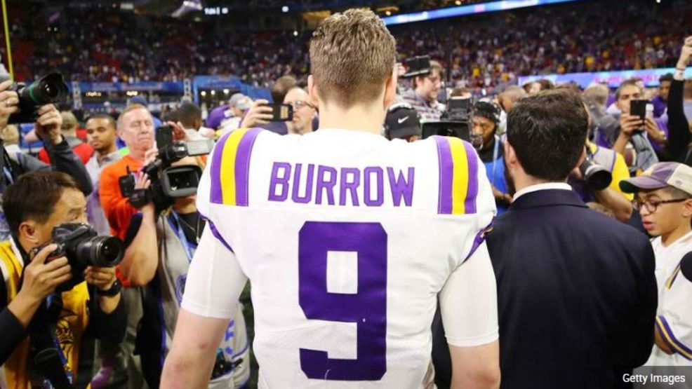 LSU Quarterback Joe Burrow found out about Carley McCord�s