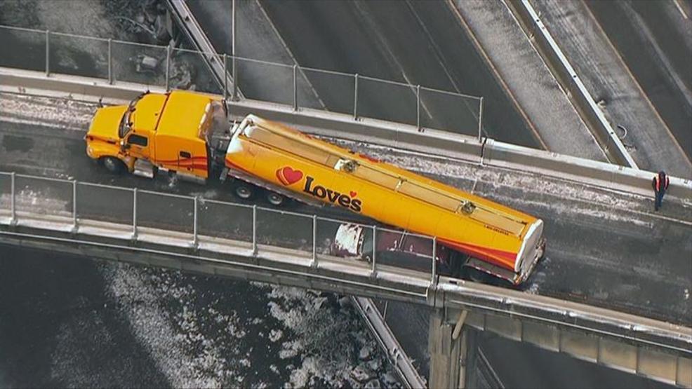 Tanker Truck Crash Closes I-5 South Off-ramp To I-84 EB | KATU