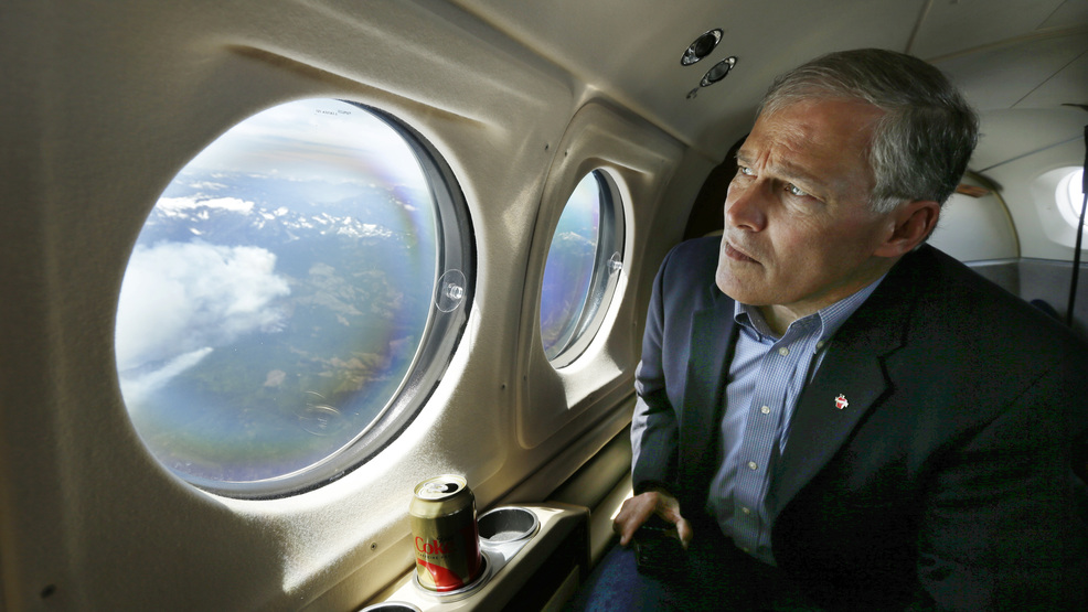 Election 2020 Inslee Jay inslee file wildfires fly over AP19060080442801.jpg