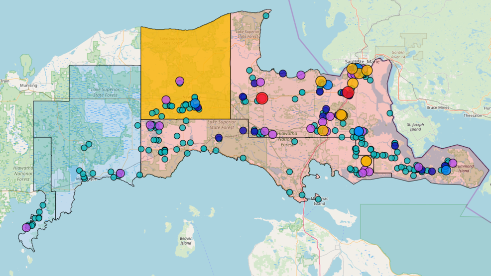 cloverland electric power outage map Crews Work To Restore Power To Thousands In Eastern Up Wpbn cloverland electric power outage map