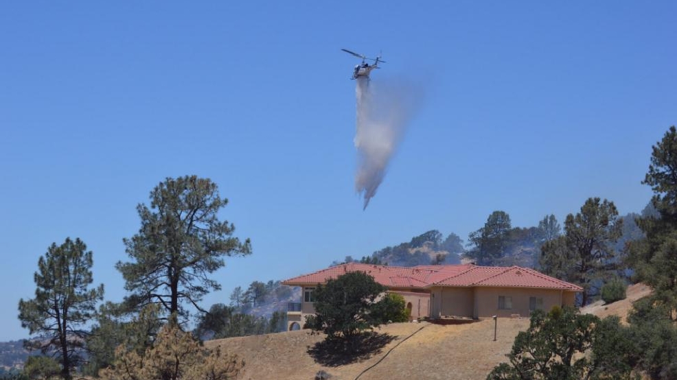 Evacuations lifted in Bear Valley Springs wildfire KBAK