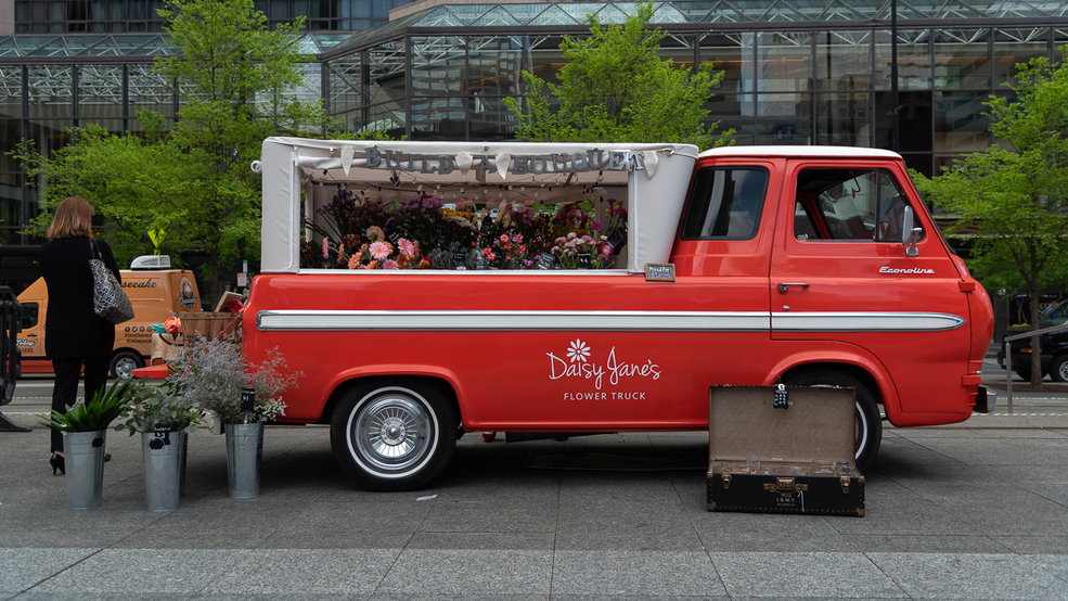 A 1965 Ford Truck Is Spreading Joy (And Flowers) Across Cincy