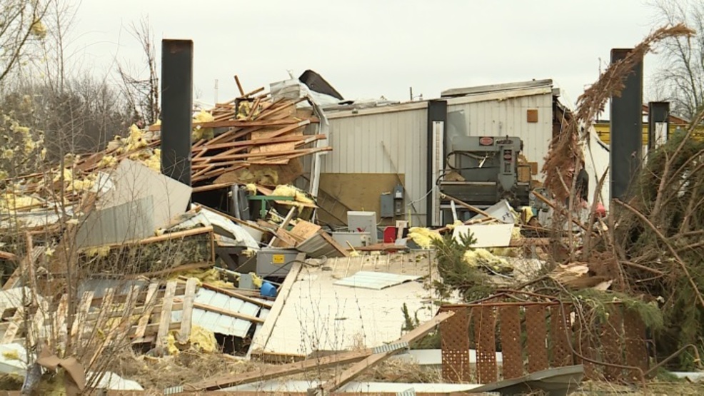 Weather service 4 tornadoes touched down in midMichigan WWMT