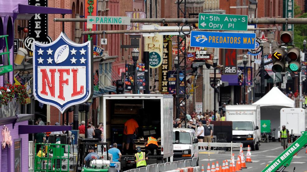 Nfl Draft In Nashville Breaks Records For Attendance Viewership At 47 5 Million Wztv