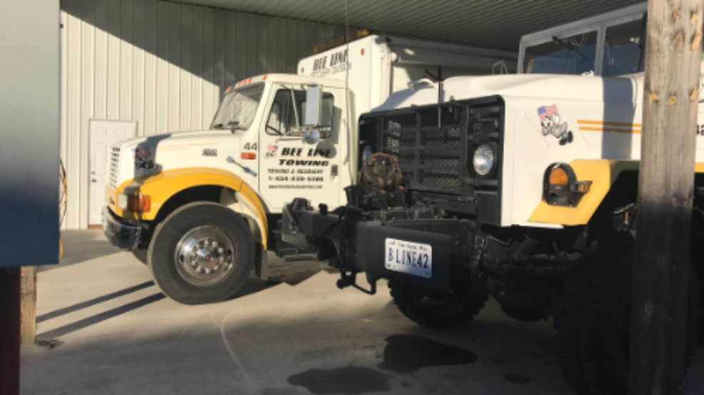 Tow truck driver hit by passing vehicle while working | WSET