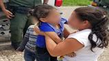 3-year-old girl abandoned by smuggler along Rio Grande reunited with mother