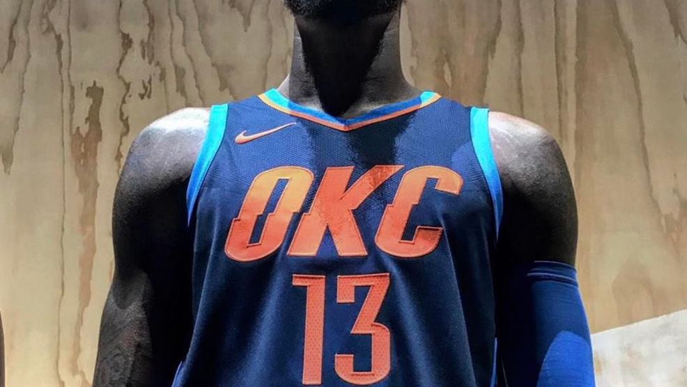 okc thunder cycling jersey